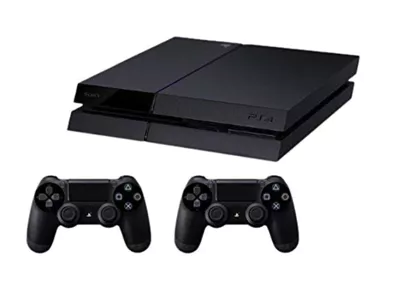 CONSOLE SONY PS4 NOIR 500 GO + 2 MANETTES
